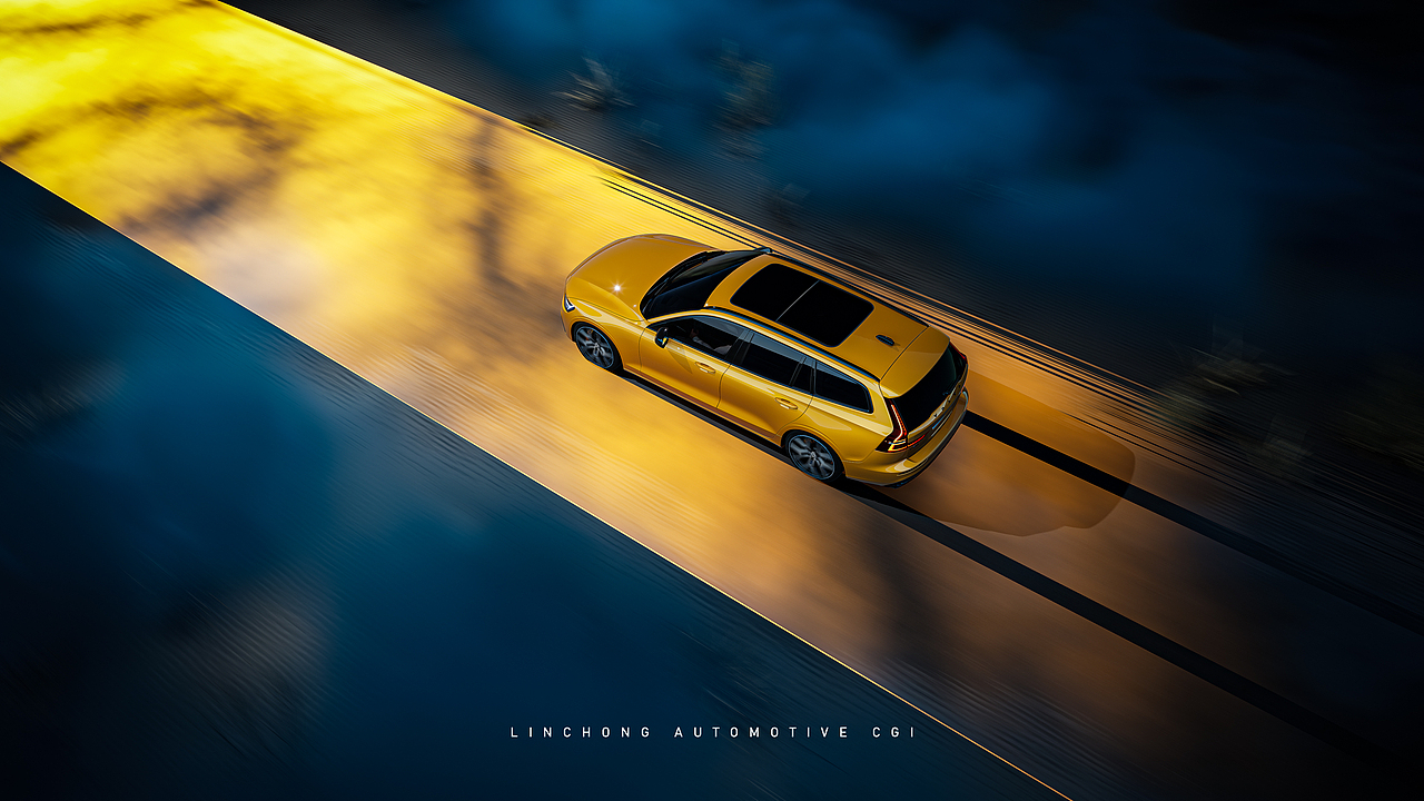 UE5 Volvo V60（图ZMzU2NjU3Njg0） - 机械/交通 - 站酷设计师Tommy_林冲原创素材 - 站酷ZCOOL