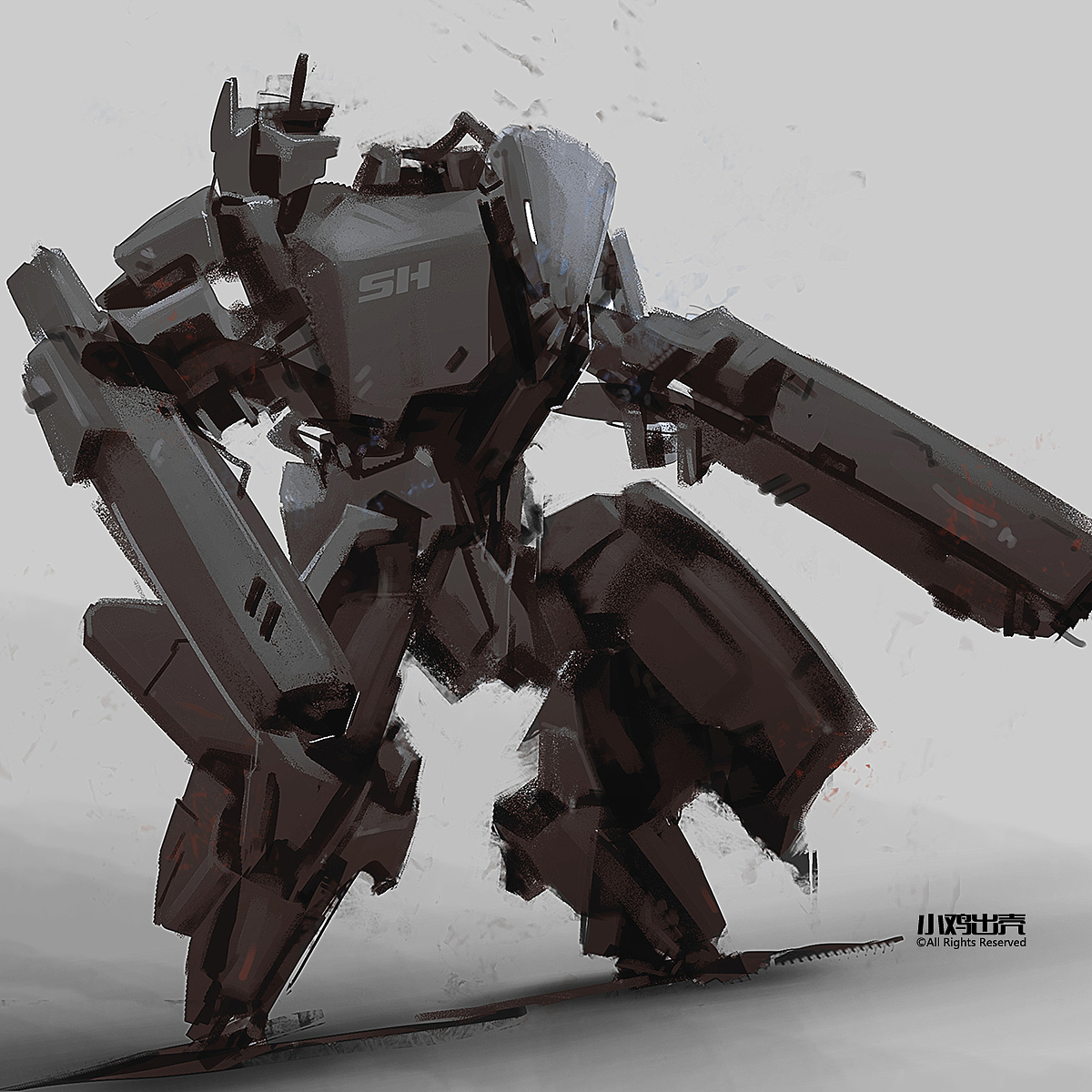 年末机甲大放送（图ZMzU3OTcwMDIw） - 概念设定 - 站酷设计师小鸡出殻原创素材 - 站酷ZCOOL