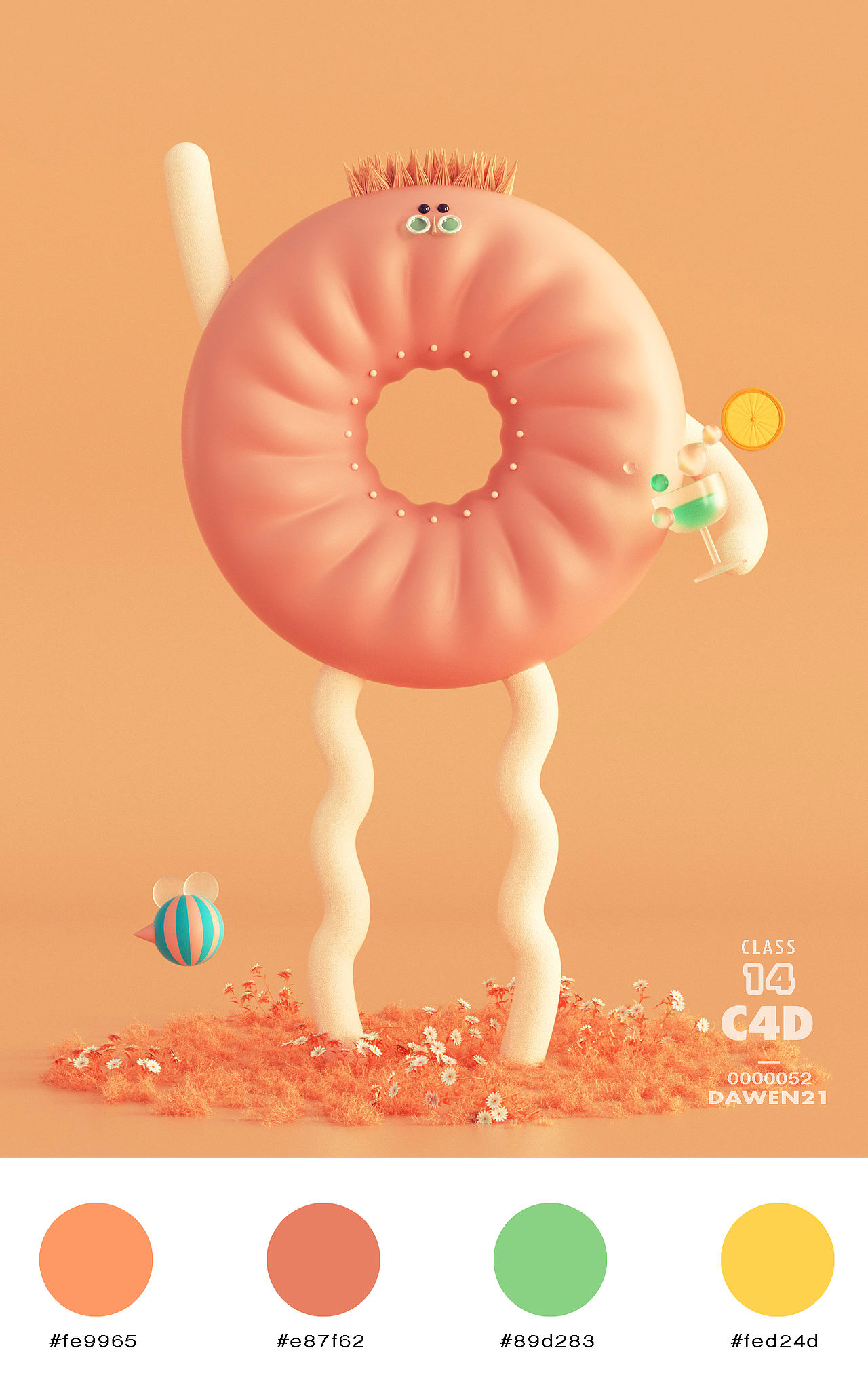 C4D课程结课作业整理（图ZMzAwMzIwOTI0） - 其他三维 - 站酷设计师DAWEN21原创素材 - 站酷ZCOOL