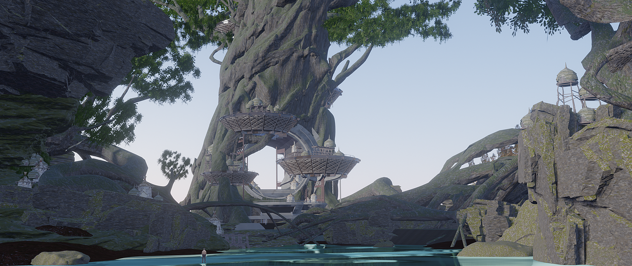 巨树部落（图ZMzI5NzU2MjMy） - 概念设定 - 站酷设计师luoyuliu原创素材 - 站酷ZCOOL