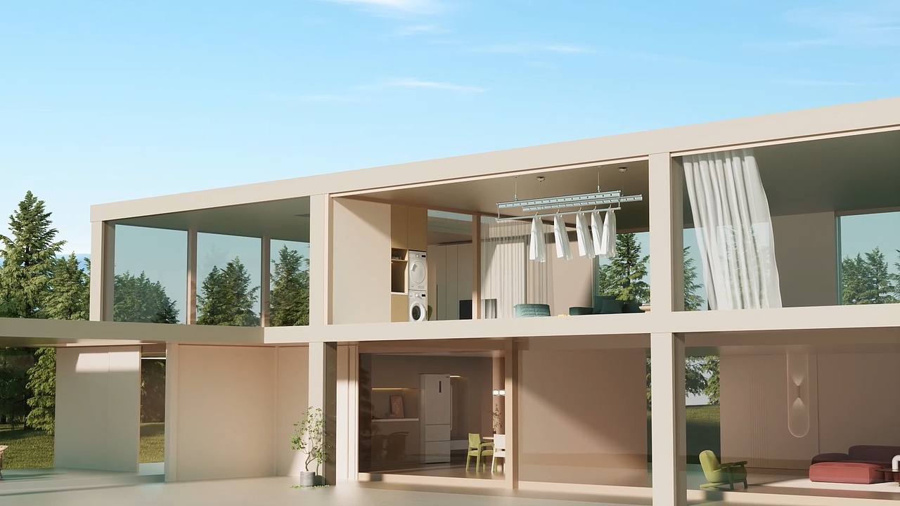 家居产品-手摇晾衣架