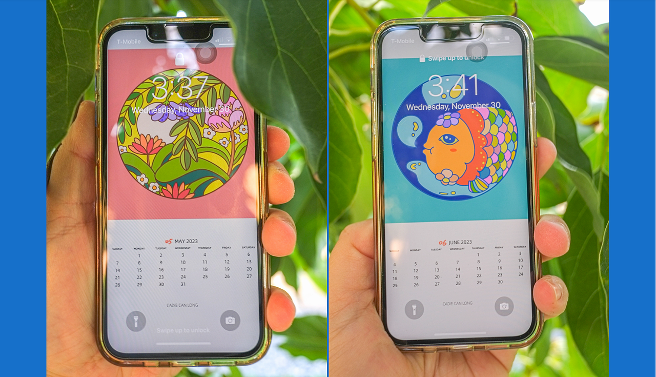 CADIE CAN LONG 2023插画台历