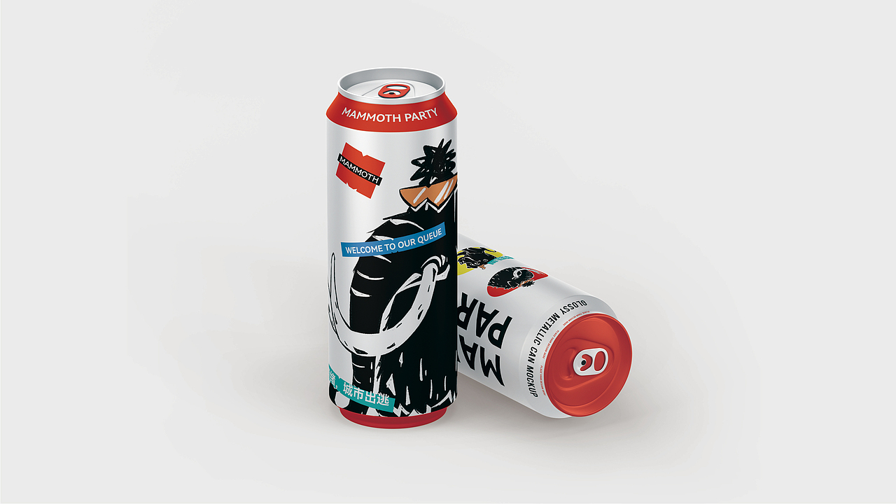 猛犸派对-品牌全案丨VI（图ZMzM0NDM0NDU2） - 品牌 - 站酷设计师刺猬品牌原创素材 - 站酷ZCOOL