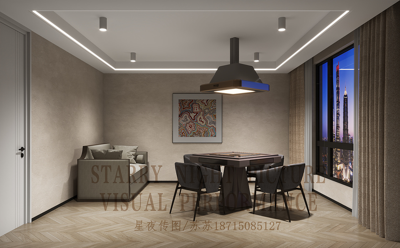 星夜传图 | 棋牌室案例-以牌会友