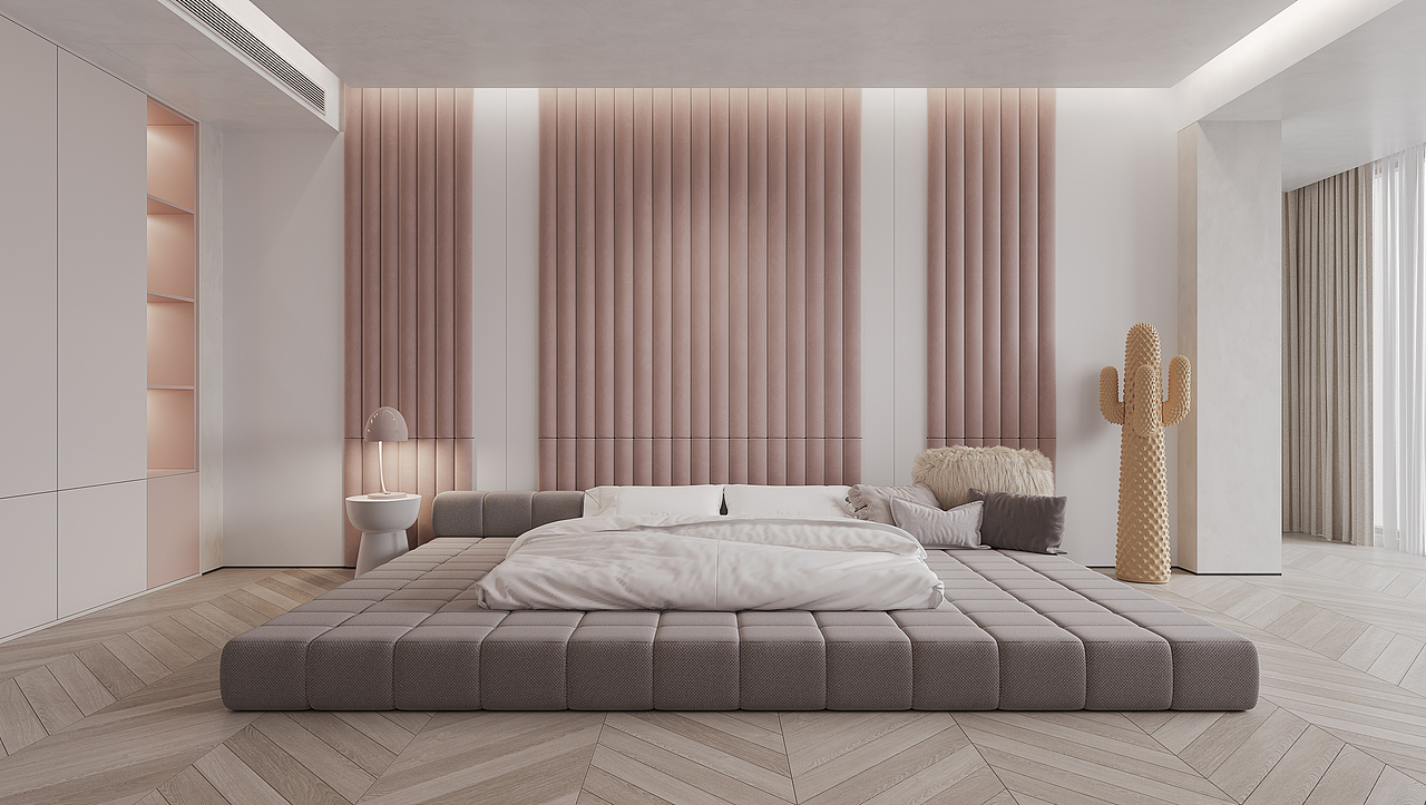 家装大平层奶油风