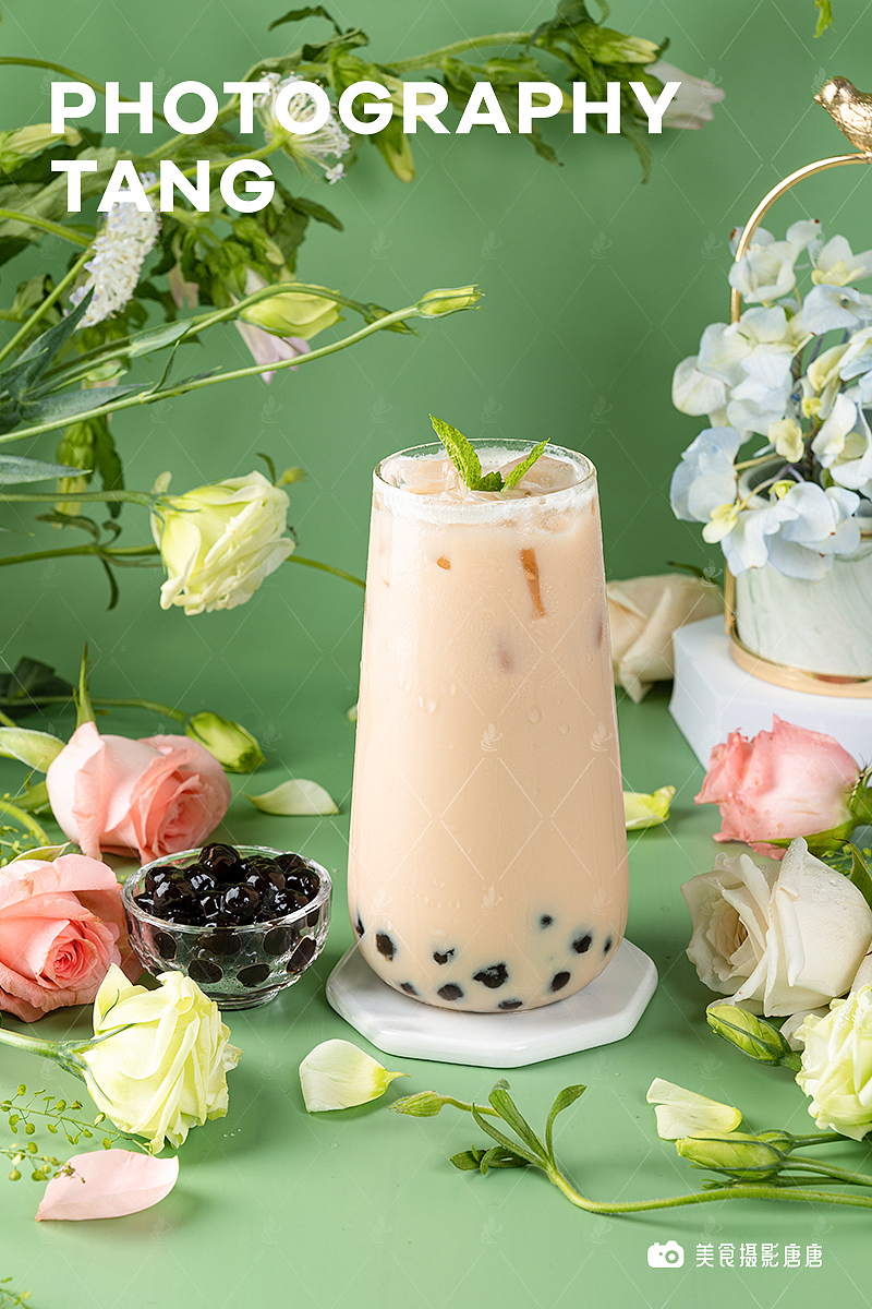 鲜花与茶饮（图ZMzAzNzUxMDc2） - 美食摄影 - 站酷设计师美食摄影师唐唐原创素材 - 站酷ZCOOL