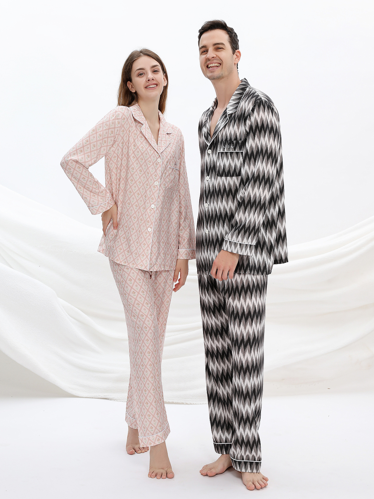 情侣合拍/睡衣/家居服/家纺/模特/电商摄影/电商视频