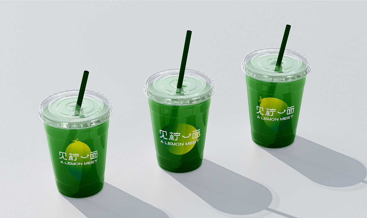 柠檬茶logo设计