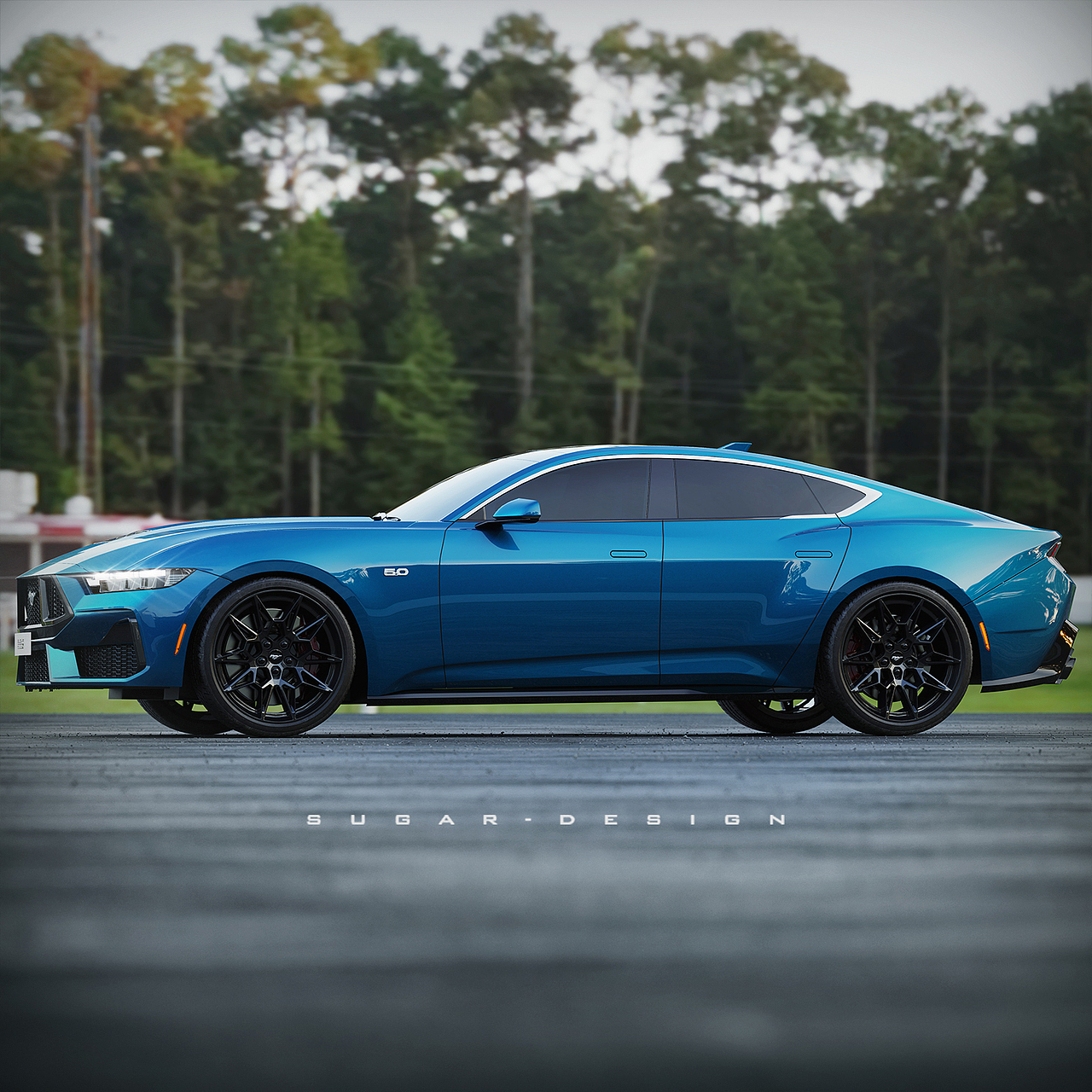 福特野马四门轿跑车新车预览!