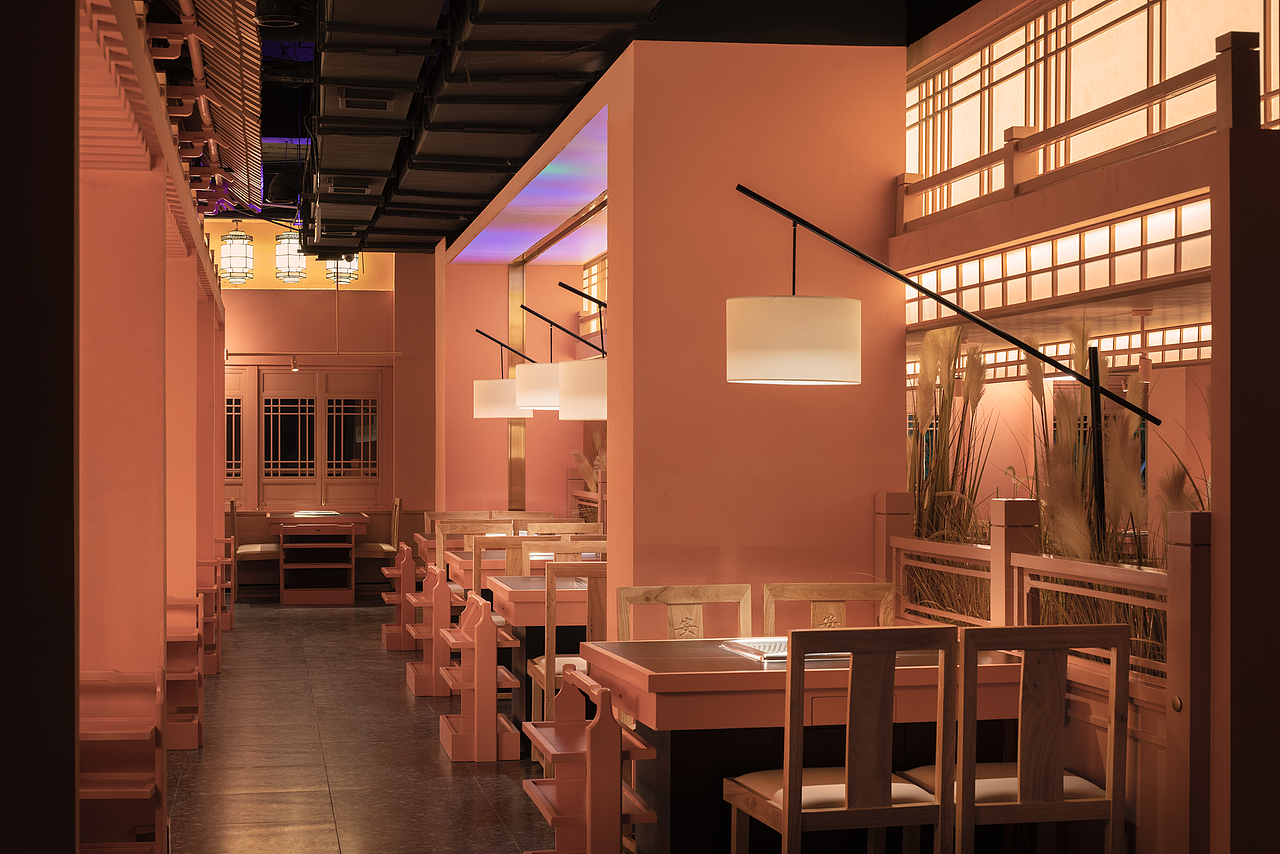 商业空间摄影-安多牧场火锅料理（图ZMzQ2NDk4ODQ0） - 酒店餐饮设计 - 站酷设计师四川建筑空间摄影原创素材 - 站酷ZCOOL