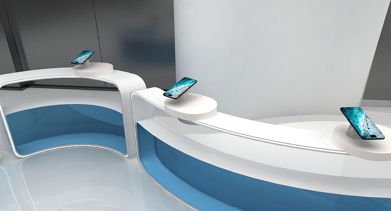 创新展厅3D效果图