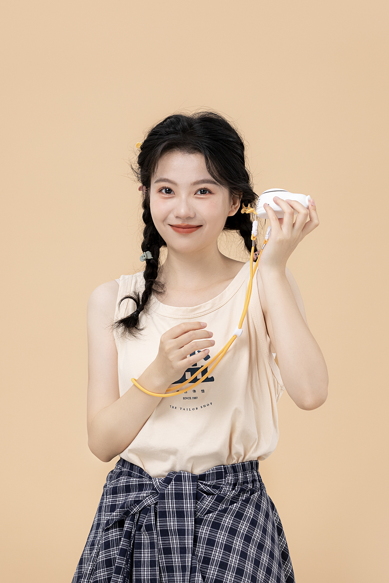 随手拍丨躺平鸭挂脖风扇