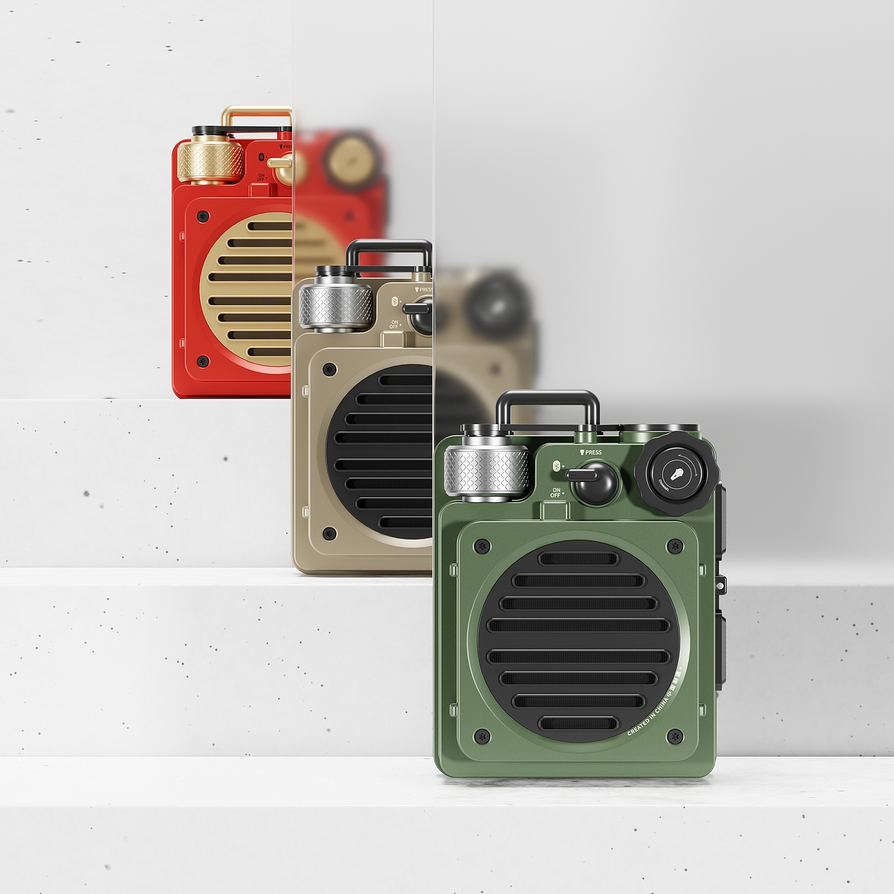 猫王音响建模渲染