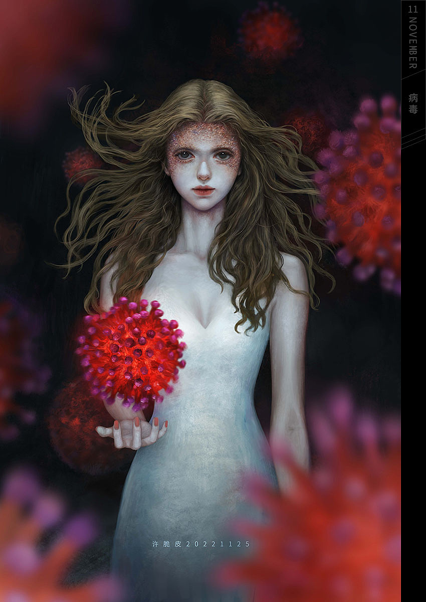 2022年插画合集（图ZMzI3MDI0NzQ0） - 艺术插画 - 站酷设计师许脆皮原创素材 - 站酷ZCOOL
