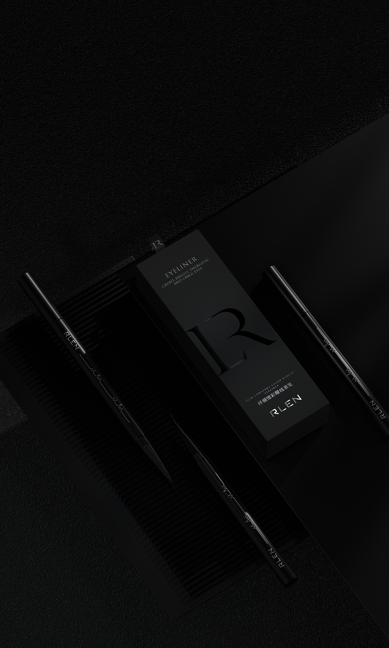 眼线液笔包装+详情页+效果图（图ZMzI2MTkzMjg4） - 品牌 - 站酷设计师正在努力养活自己原创素材 - 站酷ZCOOL