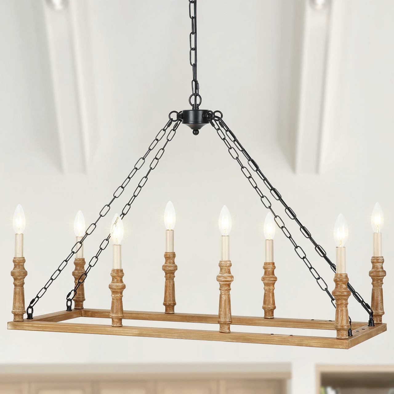 欧美复古吊灯吸顶灯亚马逊主图