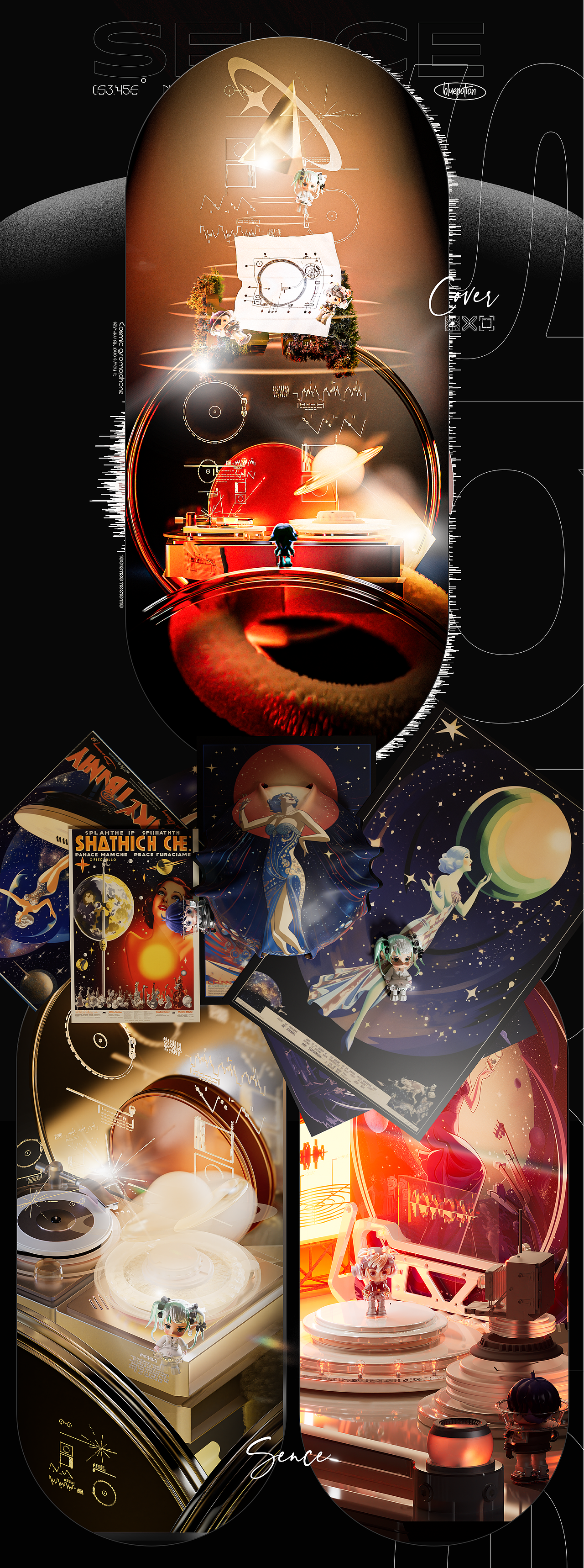 #2023 青春答卷# 丨太空歌剧丨SpaceOpera 原创IP(图ZMzQ4Nzc5NTEy) - 其他三维 - 站酷设计师蓝色药剂原创素材 - 站酷ZCOOL