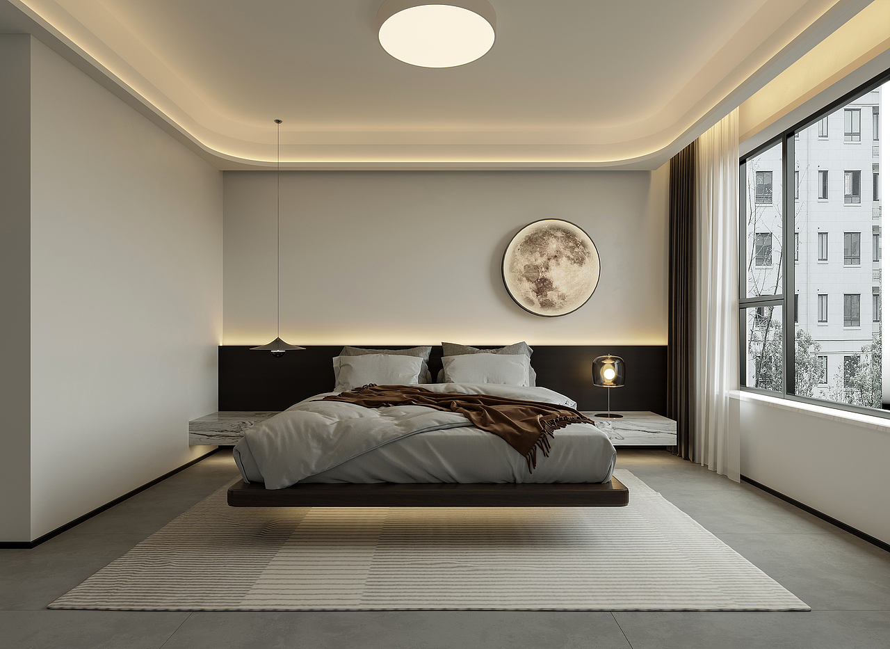 现代简约风格效果图表现