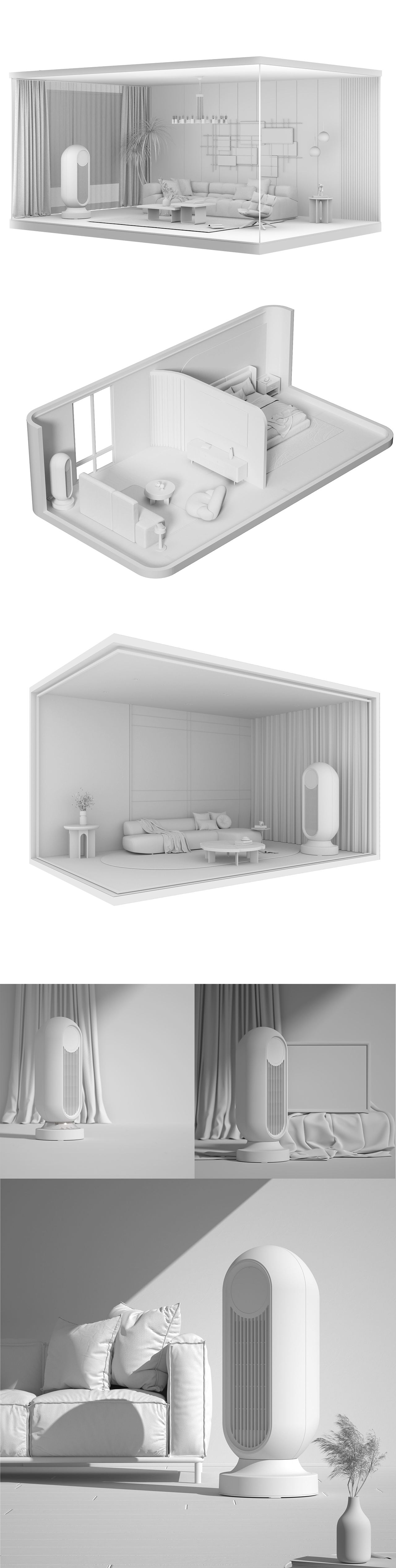 品胜渲染节选丨耳机、驱蚊器、数据线、手表、支架等等（图ZMzMwODM3NjA0） - 电子产品 - 站酷设计师_与光同行原创素材 - 站酷ZCOOL