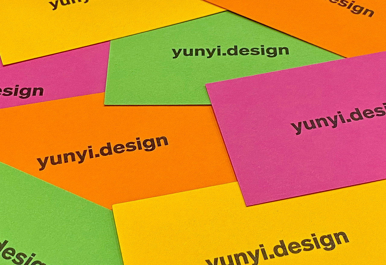 名片设计 | yunyi.design