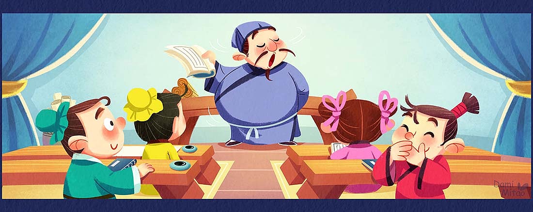 成语故事插画组图（一）