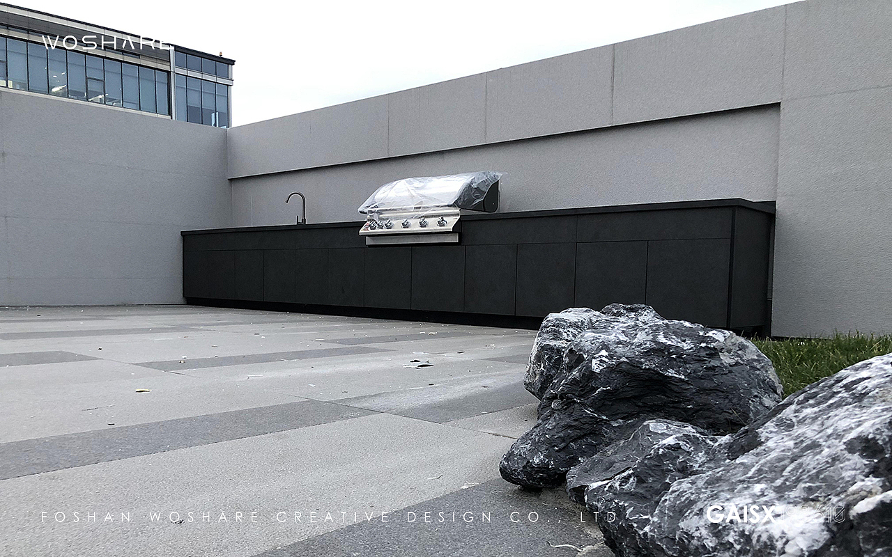 一个户外烧烤台的设计落地过程