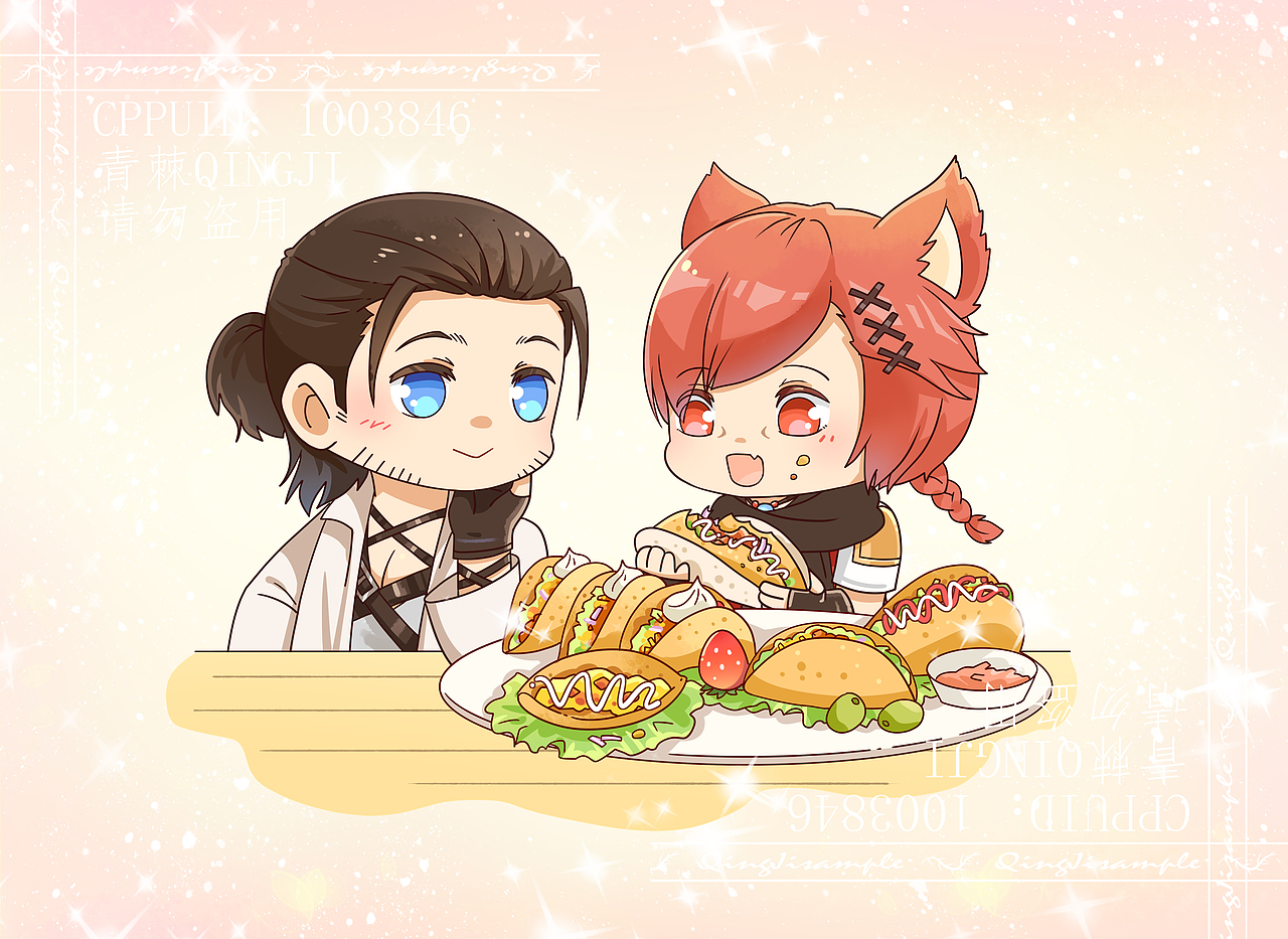 最近攒的FF14 最终幻想14的一些二创