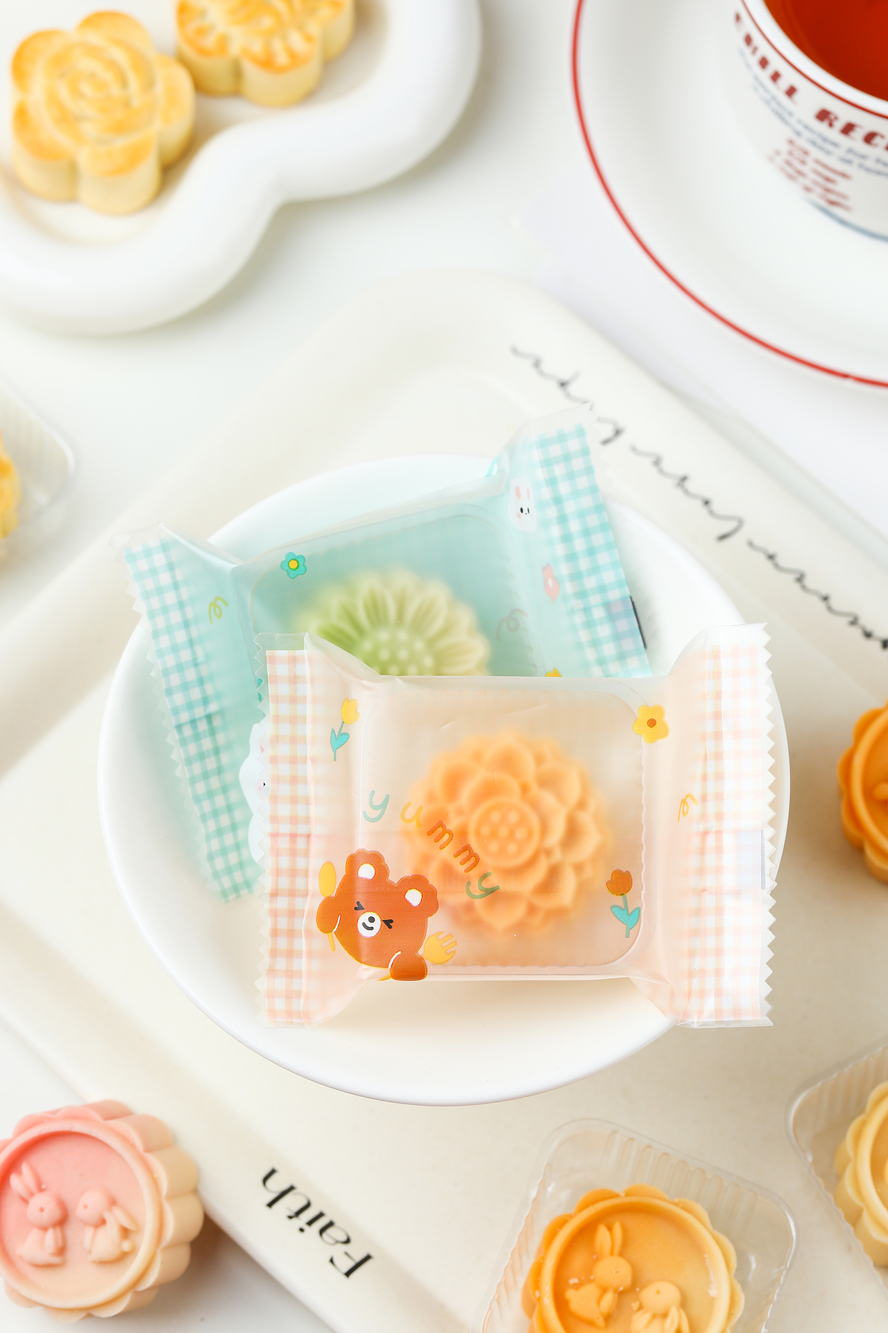 “迷你月饼底托~”（图ZMzExNDQ4NDQ0） - 产品摄影 - 站酷设计师跟着冬青树原创素材 - 站酷ZCOOL