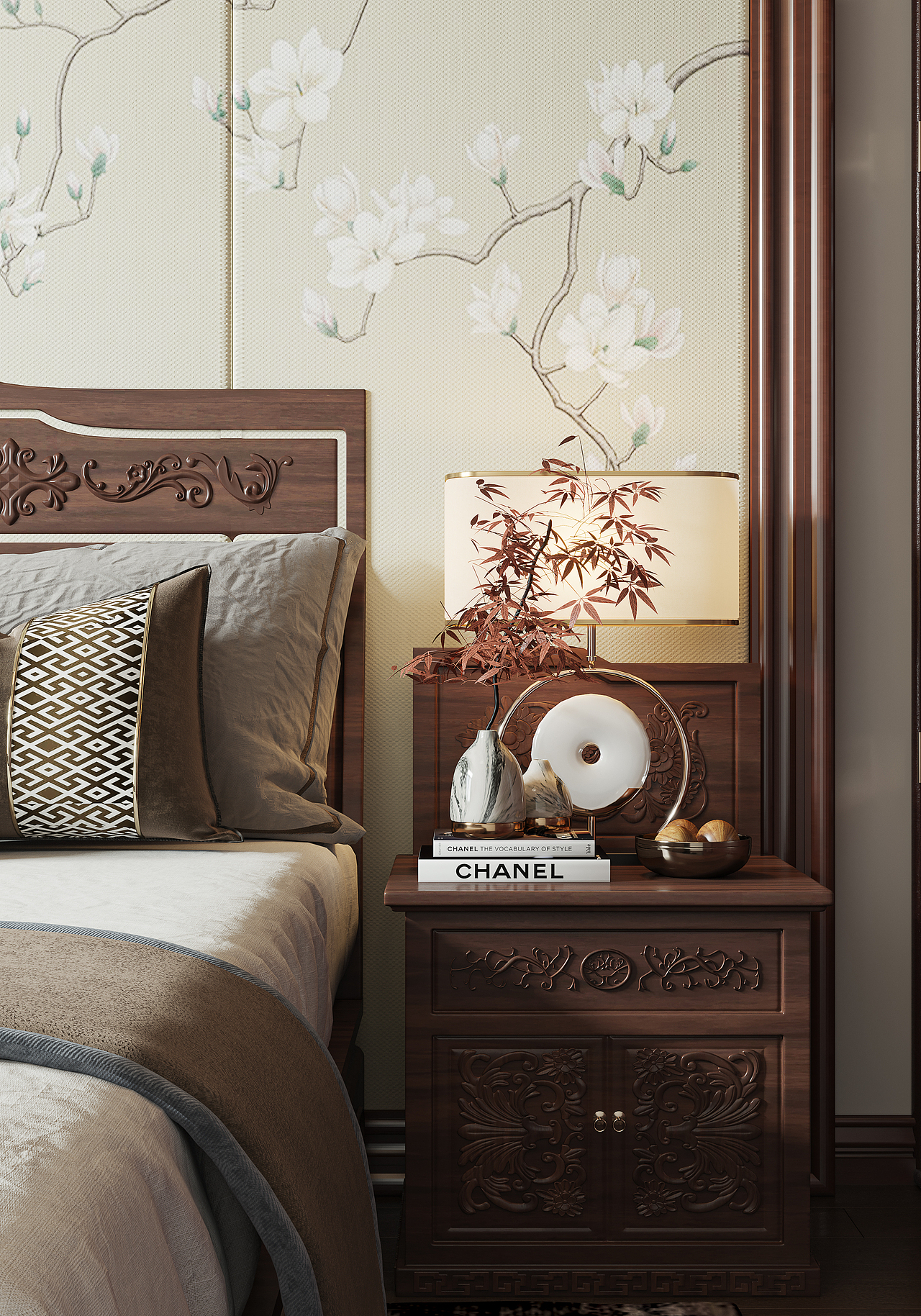 中式风格特写 镜头（图ZMzEzMjYwMTUy） - 家装设计 - 站酷设计师VISION极原创素材 - 站酷ZCOOL