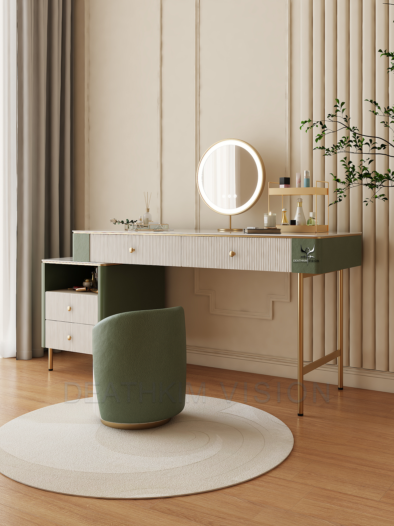 2022下半年总结-梳妆台系列-DX