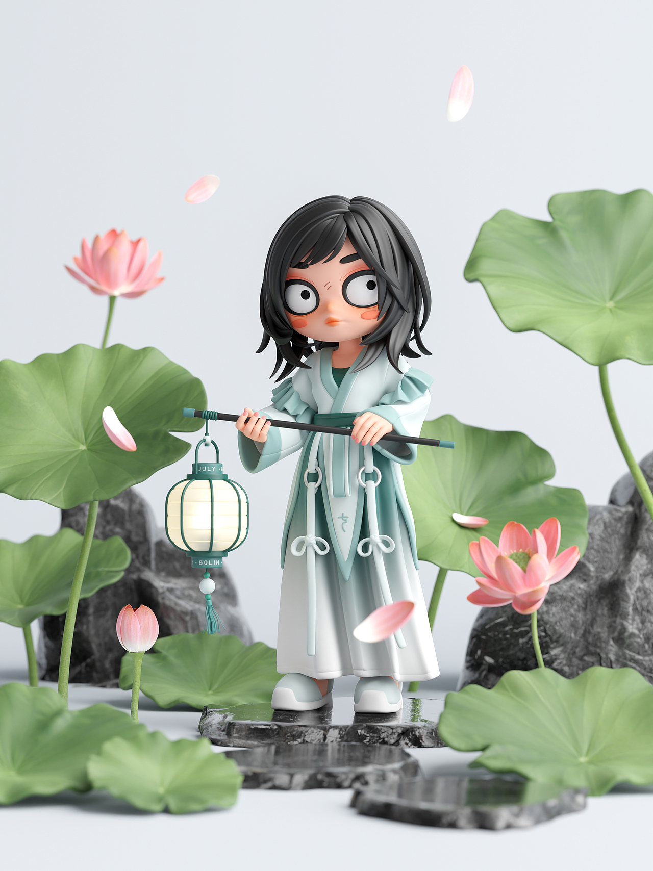 七月_IP形象设计_第二期（图ZMzE1ODI5Mjk2） - IP形象 - 站酷设计师泊宁Bolin原创素材 - 站酷ZCOOL