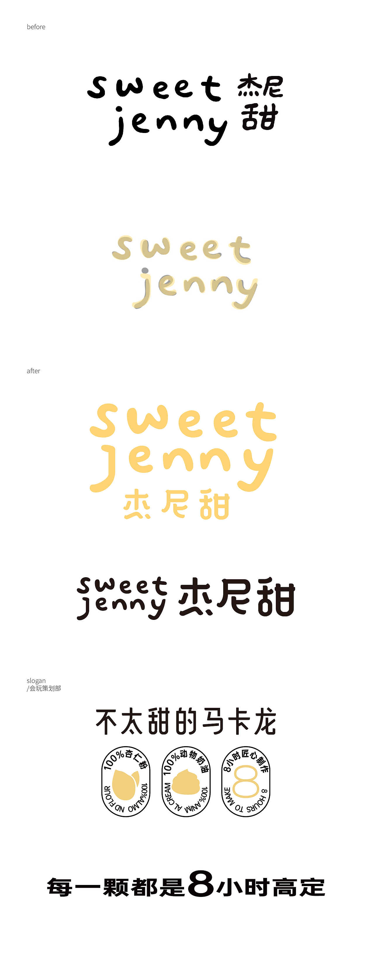杰尼甜sweet jenny丨不太甜的马卡龙（图ZMzI3NzkxMzQw） - 品牌 - 站酷设计师会玩设计原创素材 - 站酷ZCOOL