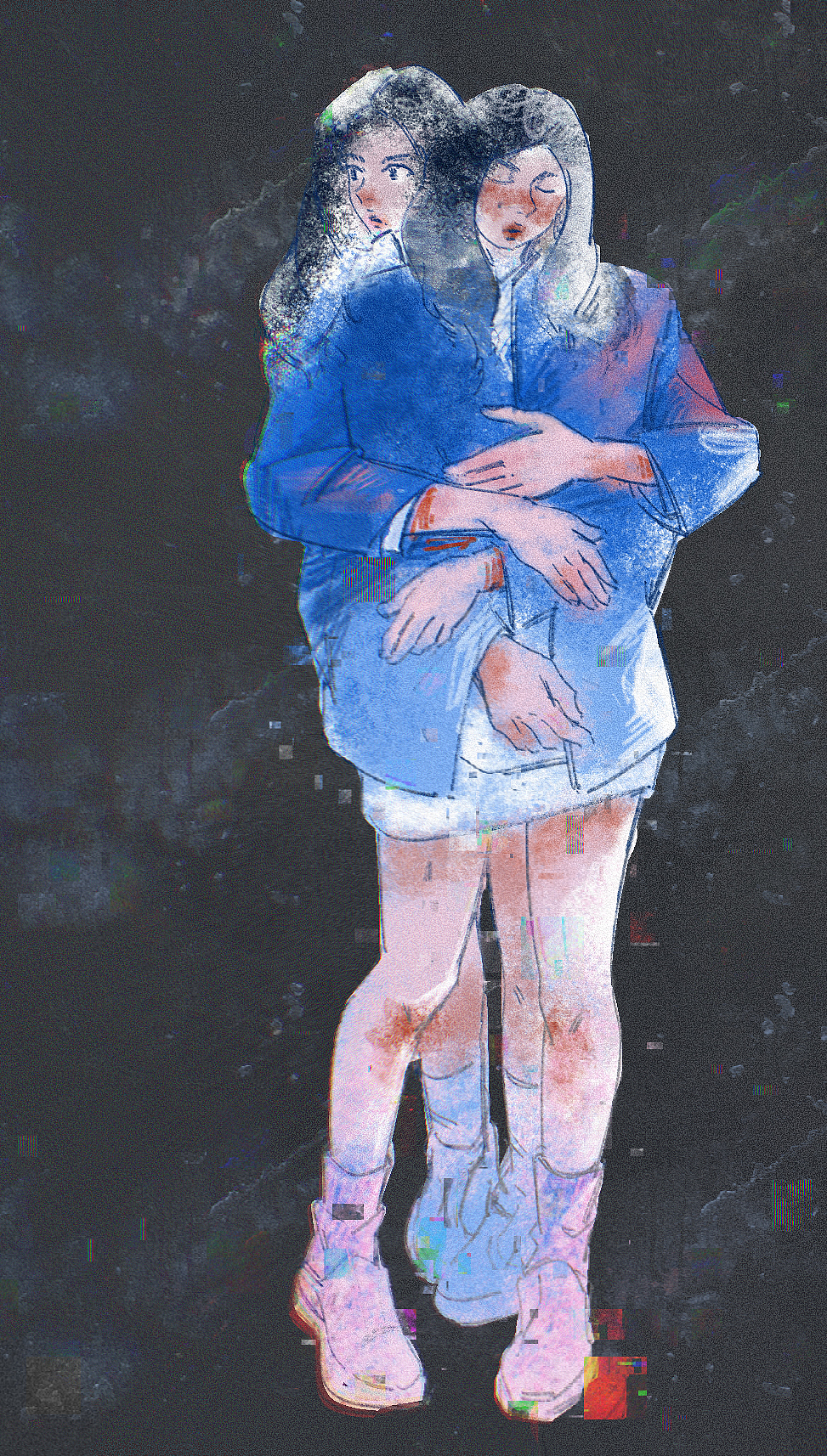 【人物隔日涂】101-172（图ZMzI2OTg4Nzc2） - 创作习作 - 站酷设计师黑羊呀原创素材 - 站酷ZCOOL