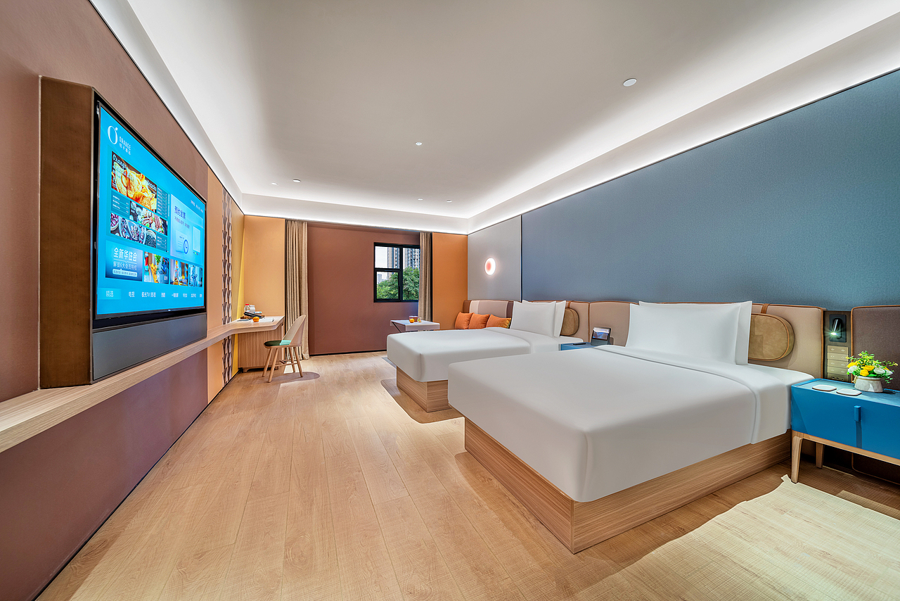 重庆市沙坪坝区酒店拍摄|桔子精品酒店|酒店摄影(一)