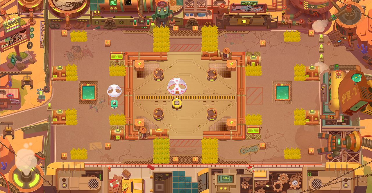 一款二次元Q版弹幕射击游戏