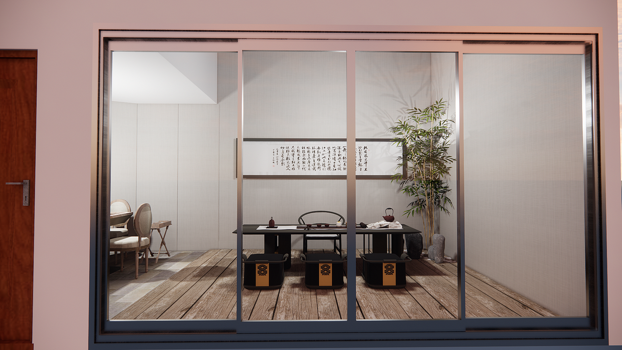 小茶室（图ZMzA4MTIwODUy） - 其他空间 - 站酷设计师临海小胖墩原创素材 - 站酷ZCOOL