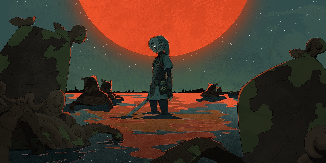 塞尔达的传说-同人合集2（图ZMzE4OTg5ODUy） - 创作习作 - 站酷设计师羊腰子666原创素材 - 站酷ZCOOL