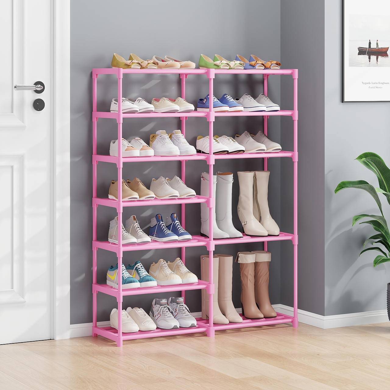 3Ds Max + Vray 《简易鞋架》（图ZMzE2NDgxNjg4） - 产品 - 站酷设计师赤炜工业设计原创素材 - 站酷ZCOOL