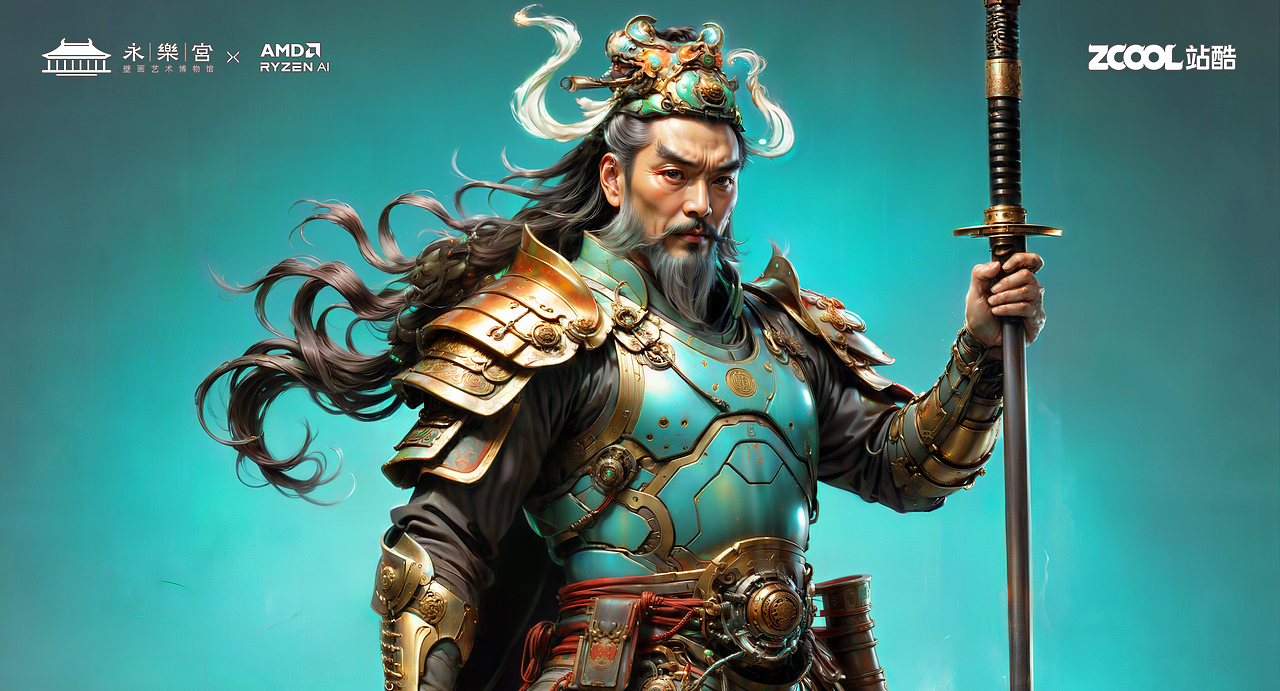 朝元群仙 赛博集结（图ZMzU4NjcyMjY0） - AI作品 - 站酷设计师鲨鱼丹原创素材 - 站酷ZCOOL