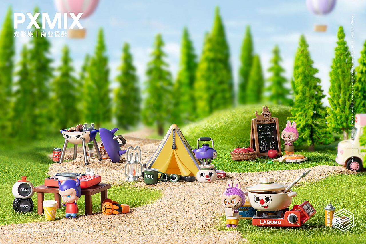 创意摄影丨泡泡玛特 x 光影集PXMIX（图ZMzUzNDI2MTc2） - 产品摄影 - 站酷设计师光影集原创素材 - 站酷ZCOOL