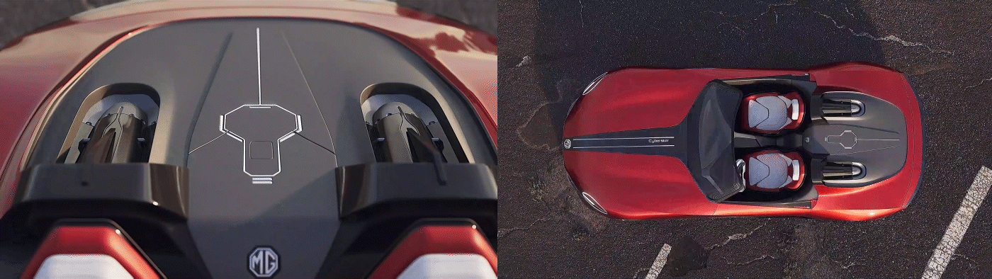 名爵Cyberster车机界面创意视觉概念设计总结（图ZMzU2MzczNDY4） - 其他三维 - 站酷设计师视说新语原创素材 - 站酷ZCOOL