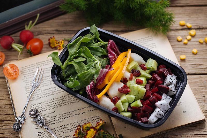 美食图库 | 水果沙拉店菜品高清图片设计素材展示