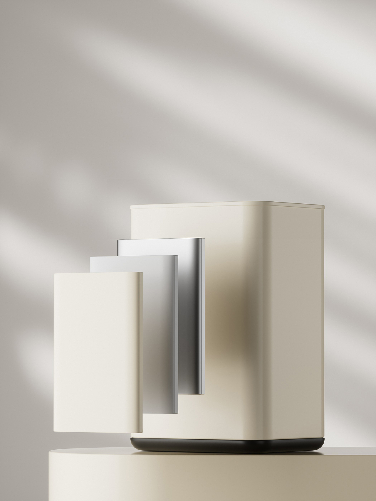 垃圾桶丨家居丨3D丨C4D产品渲染 ✖ 德艺电商视觉