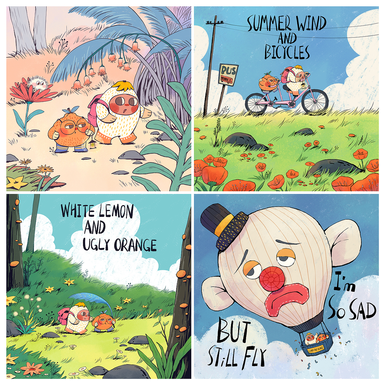 2022年插画总结（图ZMzI3MDMyNzE2） - 商业插画 - 站酷设计师是半半呀原创素材 - 站酷ZCOOL