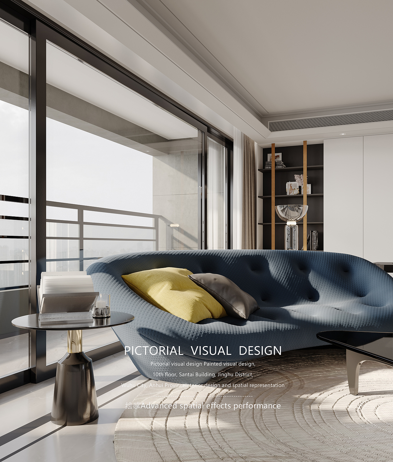 绘感视觉设计 | 轻包豪斯风格客餐厅