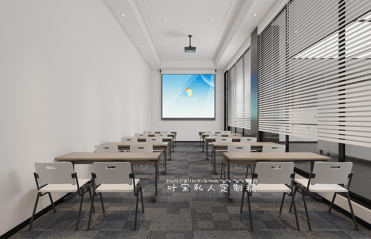 展厅办公室设计案例丨所有运气都藏在善良里