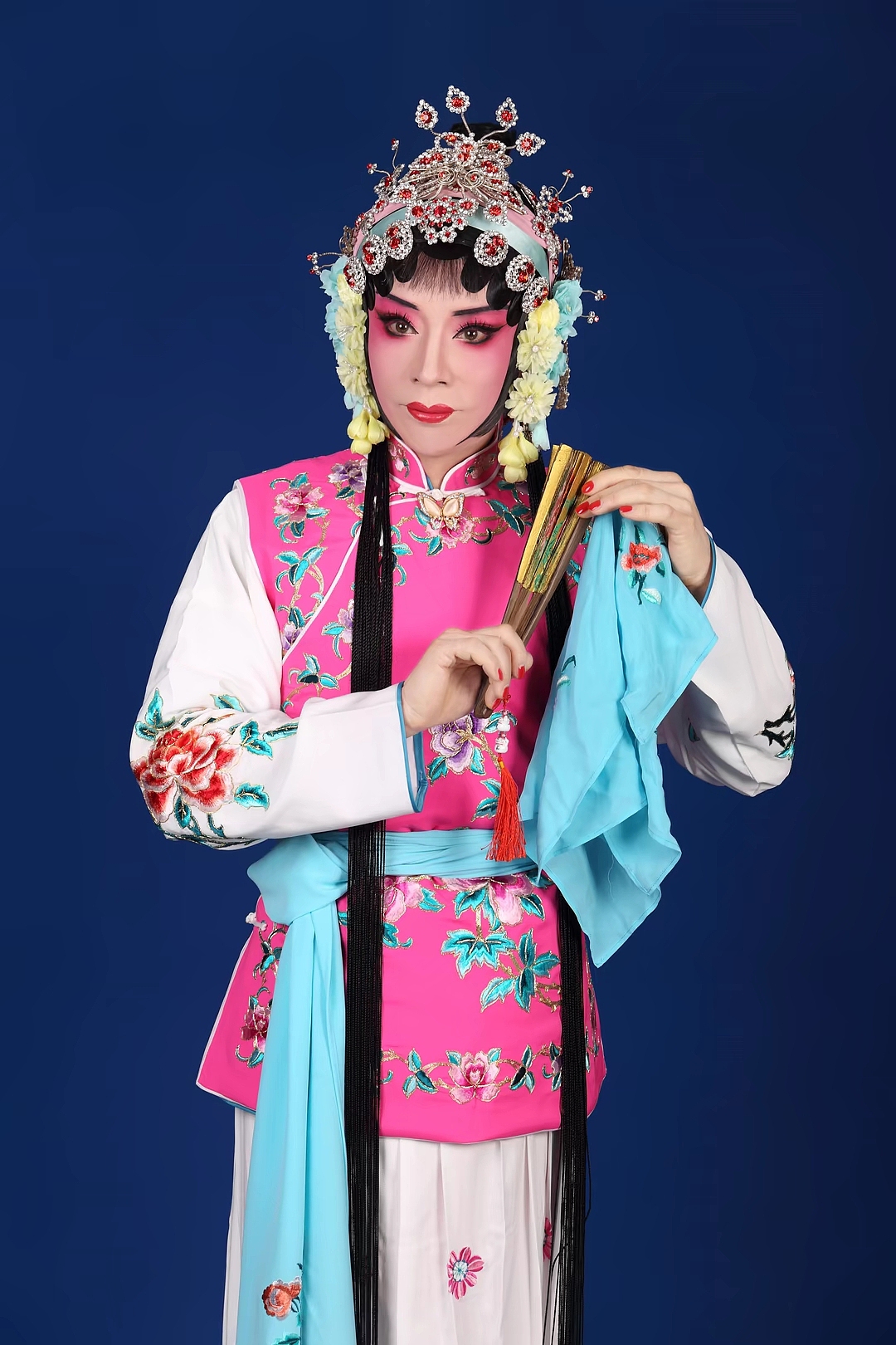 我的京剧照 戏曲旦角人物 花旦卖水梅英丫鬟54