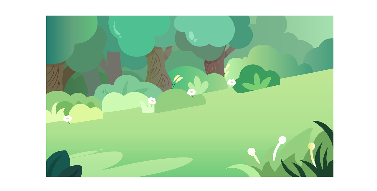 儿童书法动画_场景设定