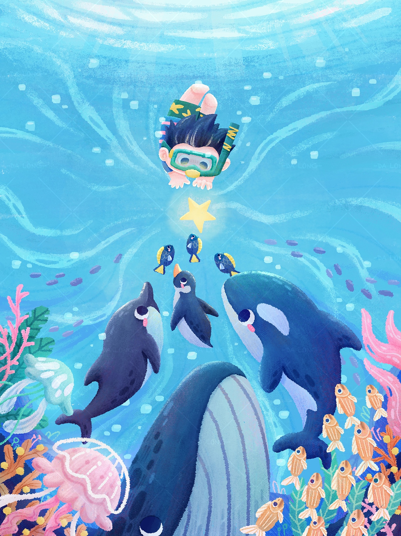 近期大场景合集 | 儿童插画（图ZMzI1NTIzMDM2） - 儿童插画 - 站酷设计师大龙_Dalong原创素材 - 站酷ZCOOL