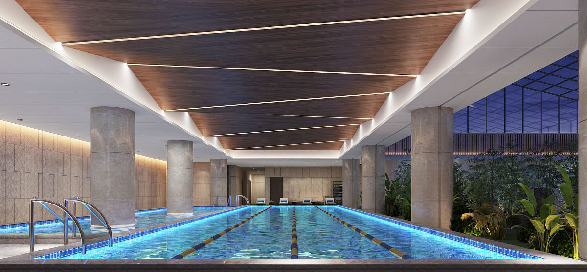 西安临潼隐沫酒店装修效果图